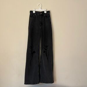 H&M high rise baggy jeans